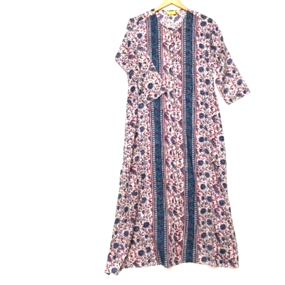 Roberta Roller Rabbit Floral Maxi Dress - Multicolor